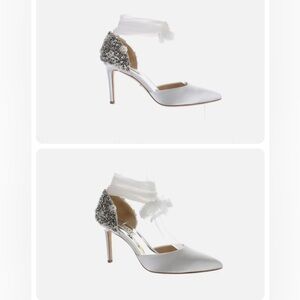 Badgley Mischka size 5.5 jeweled heels